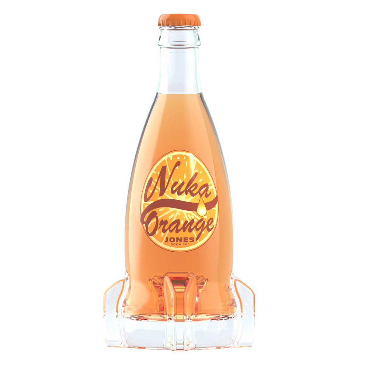 Jones Soda Nuka-Cola Orange: Rocket Bottle Edition